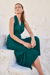 Forest Dream infinity maxi-jurk